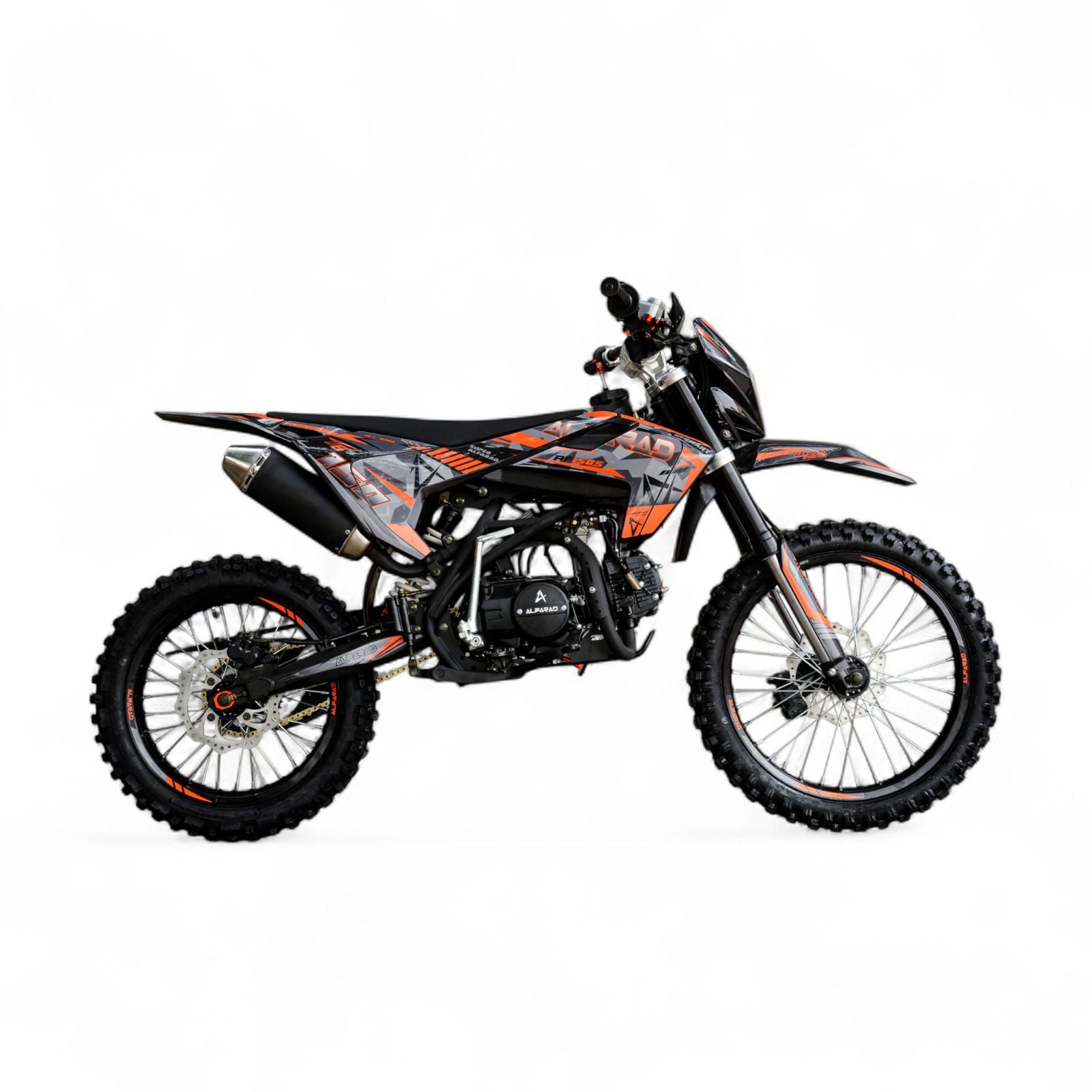 19"/16" Wheels | 155 cc | Alfarad Germany T6S | 4-Stroke | 90 km/h | 4-Speed | With Headlight